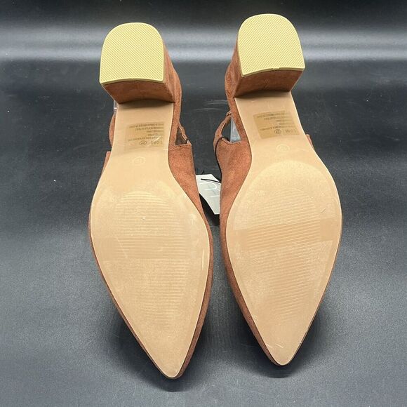 Maurices Lily sling back block heel womens 10 NEW 154335 formal office workwear - Picture 8 of 9